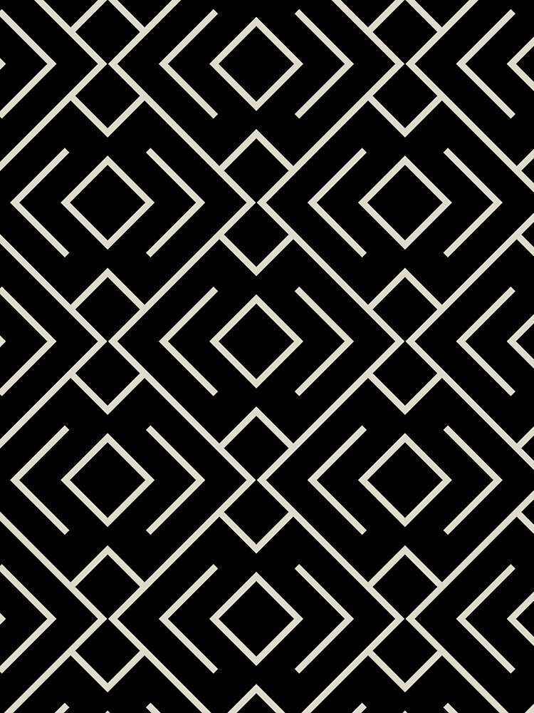 Tan and Black Geometric Shape Mosaic Pattern 4 Pairs Benjamin Moore 2022 Popular Color Morning Dew OC-140 - Colour Trends - Shades - Hues by ColorOfTheYears