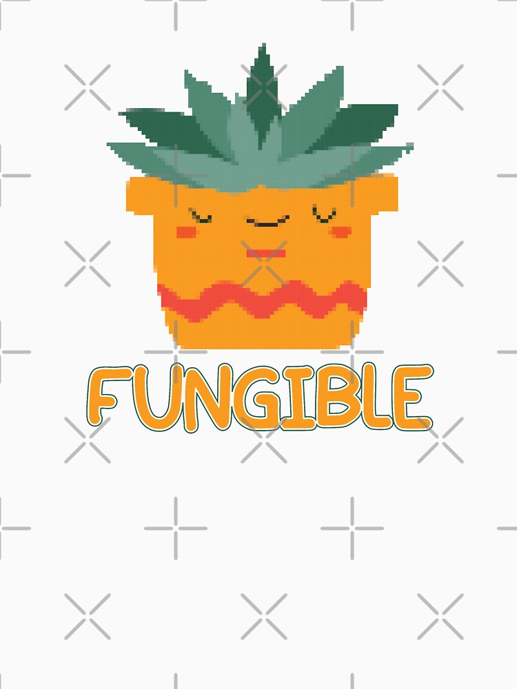 Fungible - NFT crypto art by cruzzcreation Unisex , , , Long Sleeve Tee