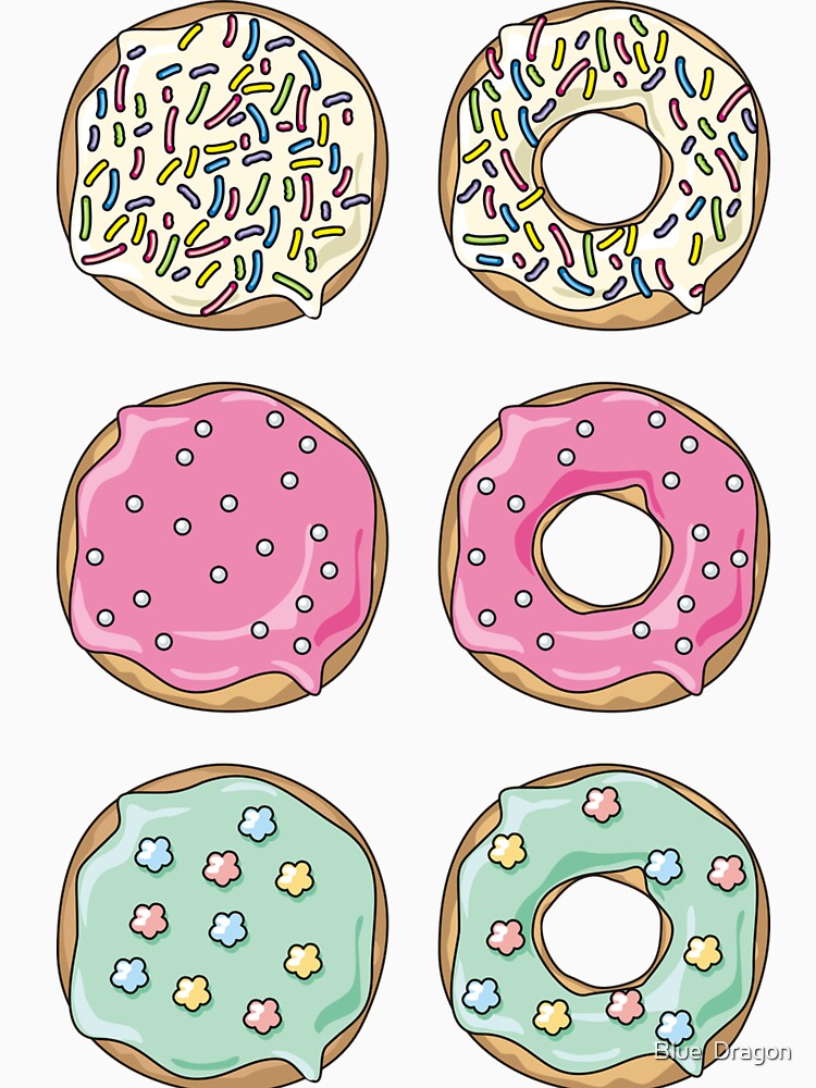 Donuts Forever. by Blue Dragon Unisex , , , Long Sleeve Tee
