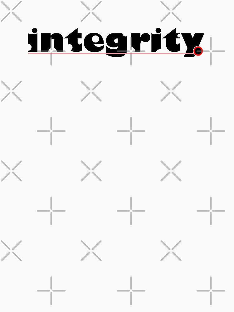 Integrity word new tshirt design by crevettedesign Unisex , , , Long Sleeve Tee