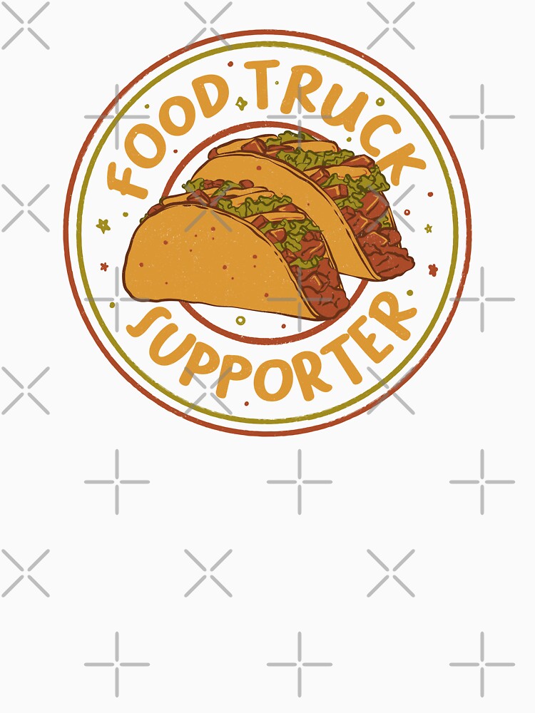 Food Truck Supporter Taco Lover by Tobe Fonseca by Tobe Fonseca® Unisex , , , Long Sleeve Tee