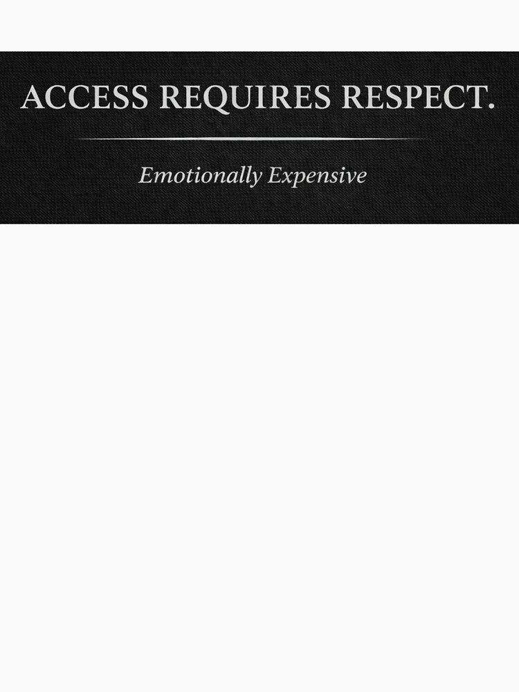 access requires respect by Shop-Pi Unisex , , , Long Sleeve Tee