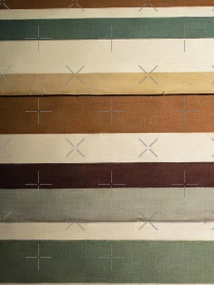 Earth Tone Horizontal Line Pattern by SassyArtistry