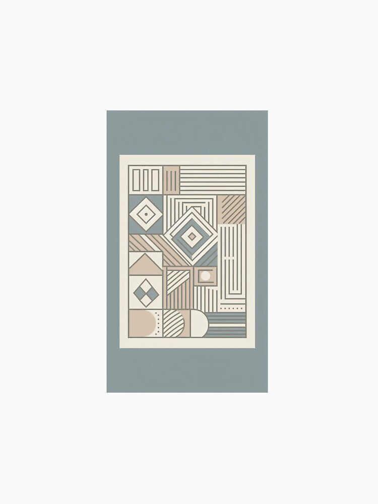 Modern Abstract Geometry – Minimalist Line Art by TwoThirteen