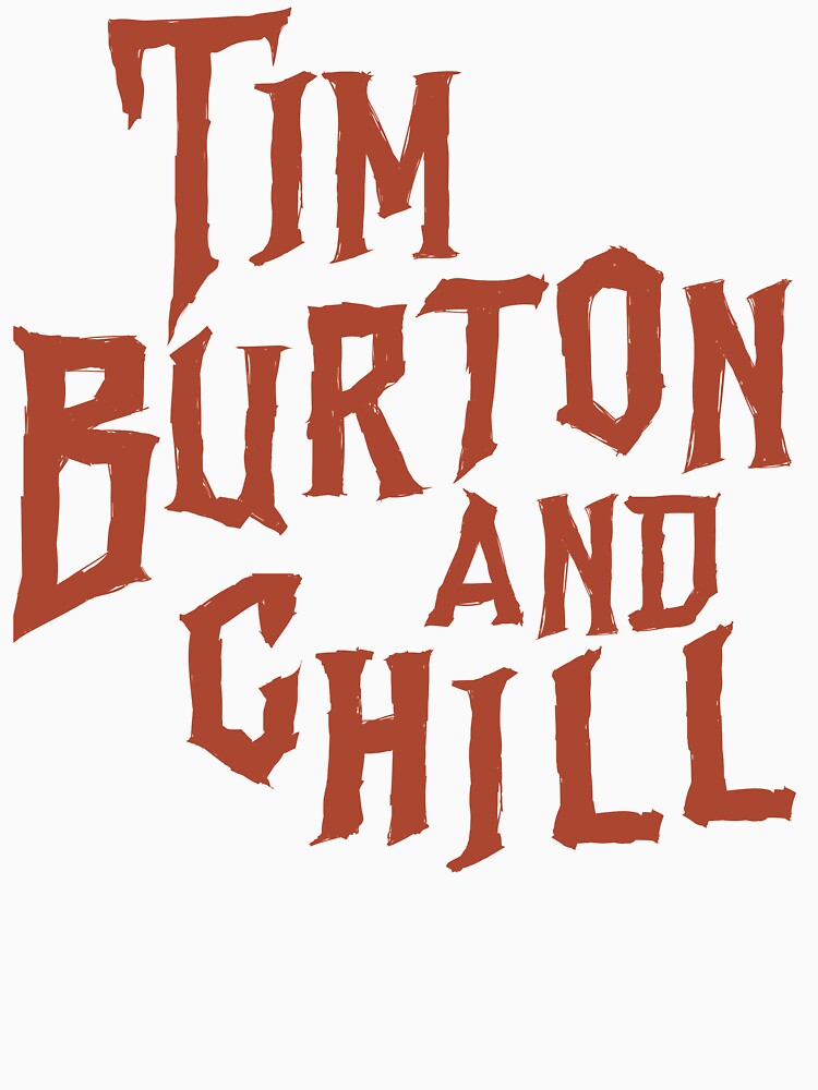 Tim Burton and Chill by Primrosedesignn Unisex , , , Long Sleeve Tee