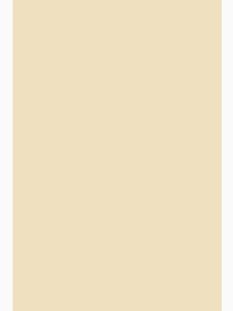 Plain Beige Cream by maniacfitness Unisex , , , Long Sleeve Tee