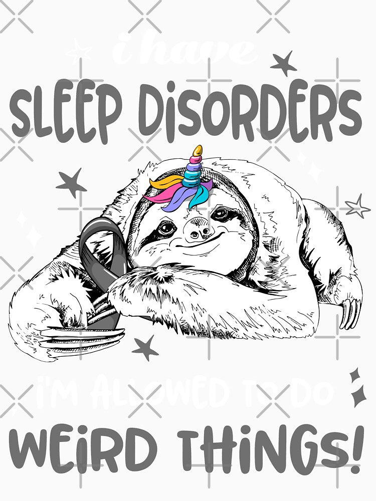 I have Sleep Disorders i'm allowed to do Weird Things by ElizabethS809 Unisex , , , Long Sleeve Tee