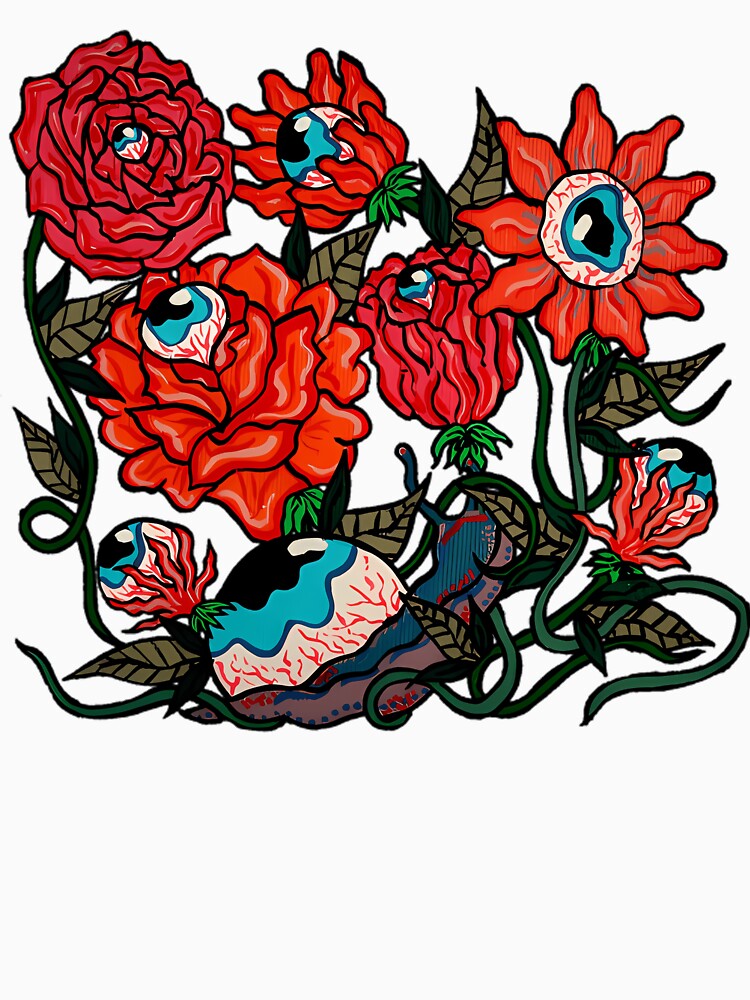 Eye Garden – Surreal Flowers with a Dark Twist by THagBlue