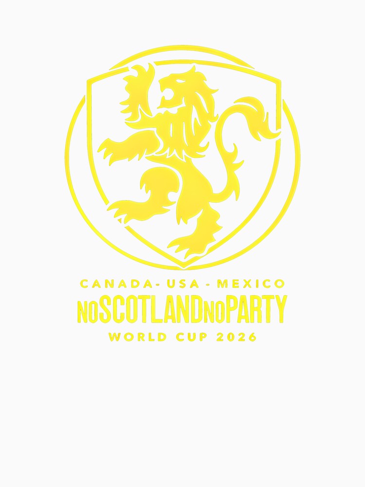 Scotland World Cup 2026 No Scotland No Party _83987455 by gidget-gadget Unisex , , , Long Sleeve Tee