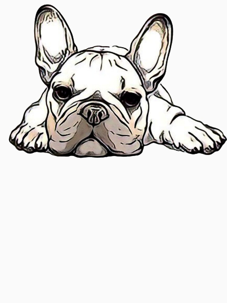 bulldog by Carlos Eduardo Unisex , , , Long Sleeve Tee