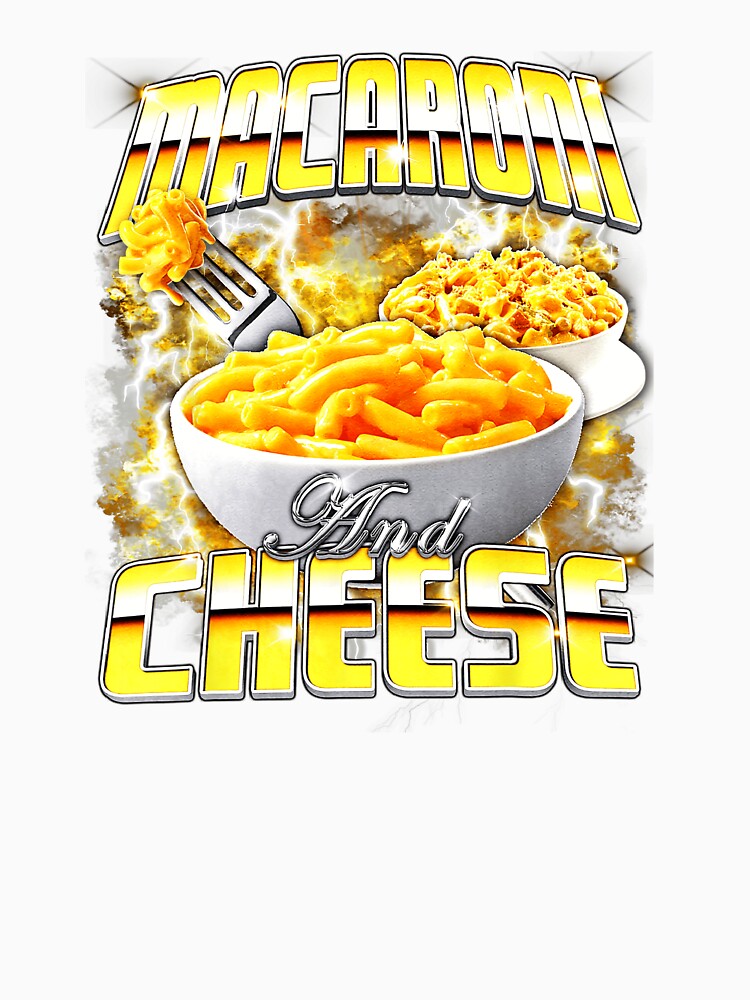 Macaroni and Cheese Food Lover Cheesy Comfort by tadmercado Unisex , , , Long Sleeve Tee
