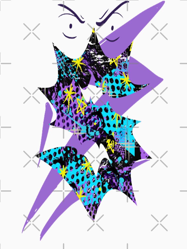 Angry Eyes Psychedelic Graphic design, Abstraction, bold colorful abstract playful design inspired by nature by Adri Barnard