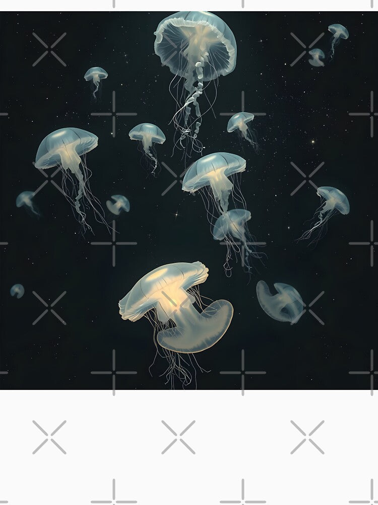 Jellyfish 1 by HebaRK Studio Unisex , , , Long Sleeve Tee