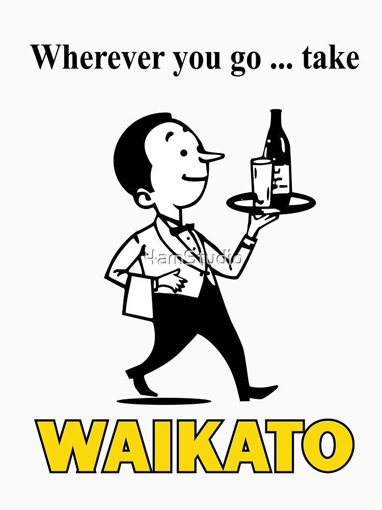 Wherever you go...take Waikato by 4amStudio Unisex , , , Long Sleeve Tee