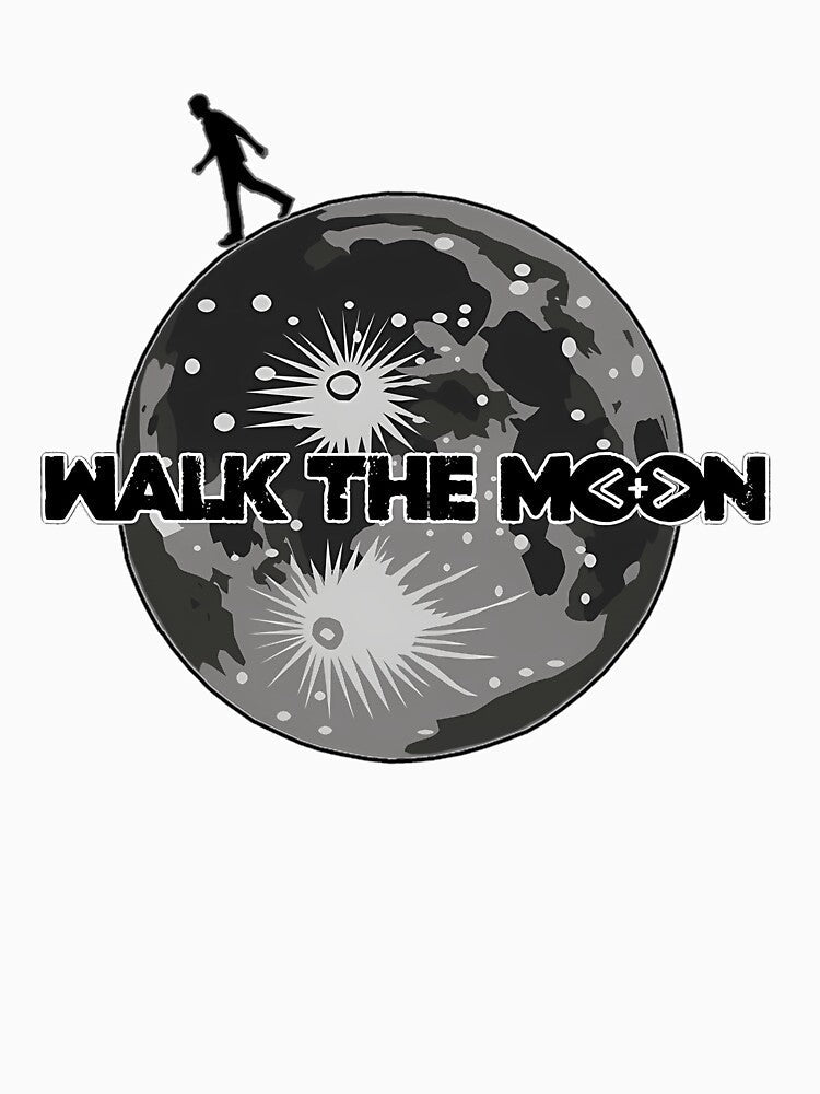 The Neon Walk The Moon by KellyLeiker88 Unisex , , , Long Sleeve Tee
