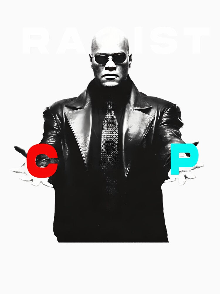 Raci.st Unisex Red (C) Or Blue (P) Pill Morpheus Matrix Meme by CMSenseiStore Unisex , , , Long Sleeve Tee