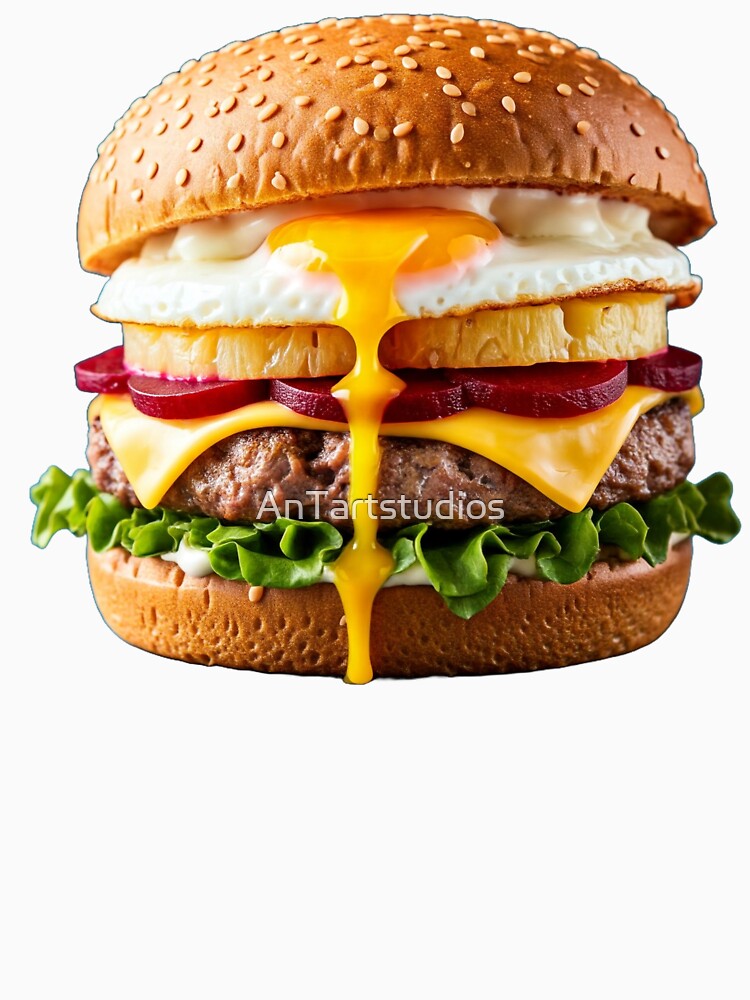 The Perfect Burger (1) by AnTartstudios Unisex , , , Long Sleeve Tee