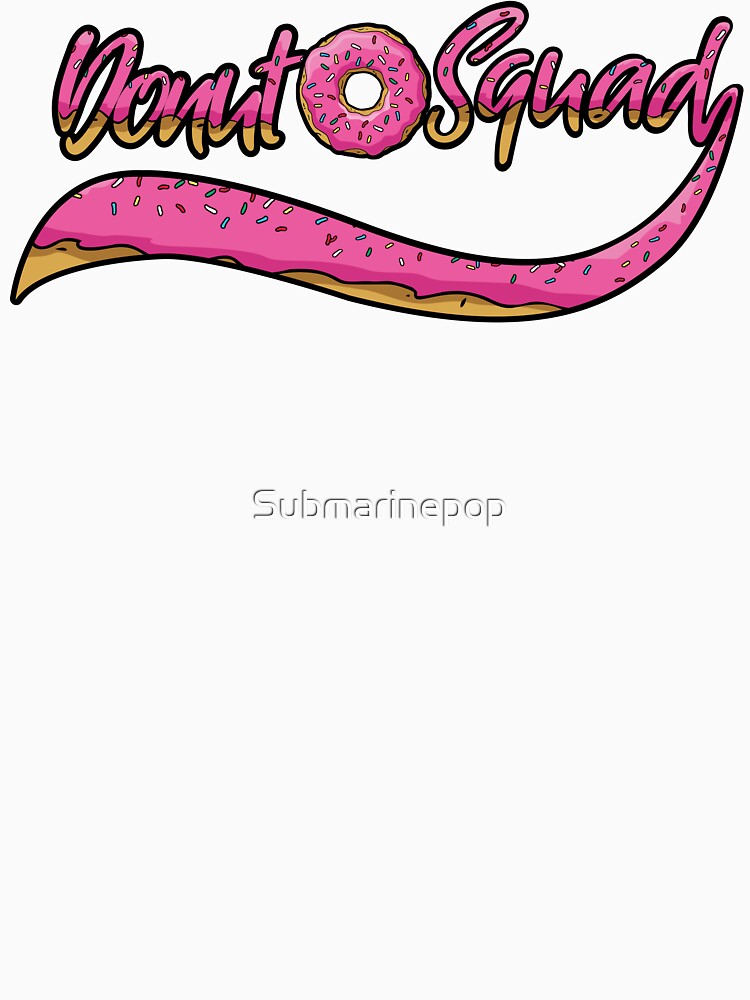 Donut Squad by Submarinepop Unisex , , , Long Sleeve Tee