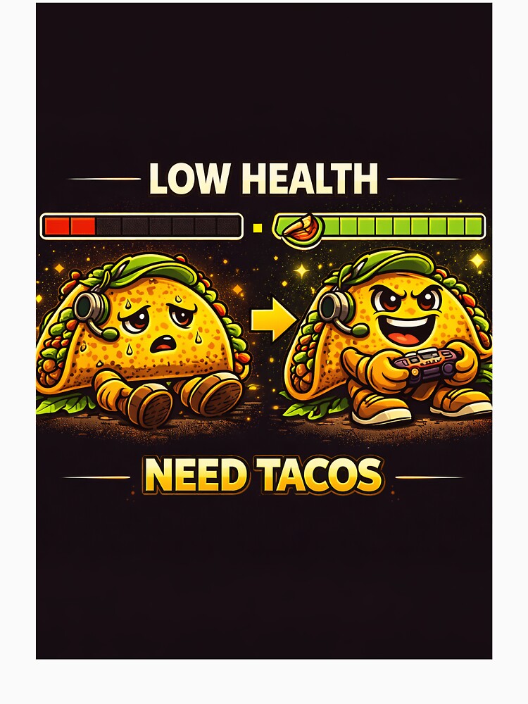 who needs health bottles when you have tacos by los-taco-ritas Unisex , , , Long Sleeve Tee