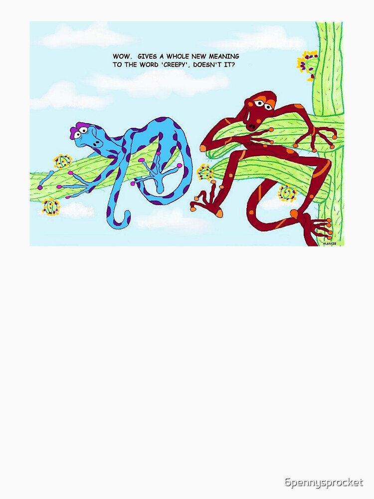 CREEPY by 6pennysprocket Unisex , , , Long Sleeve Tee