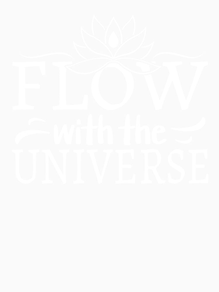 Flow with the Universe Yoga Meditation by PrintCrafting