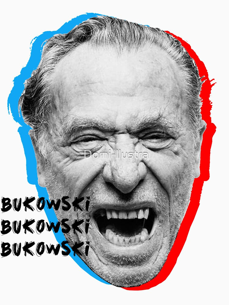 Bukowski pop culture by Domi-llustra