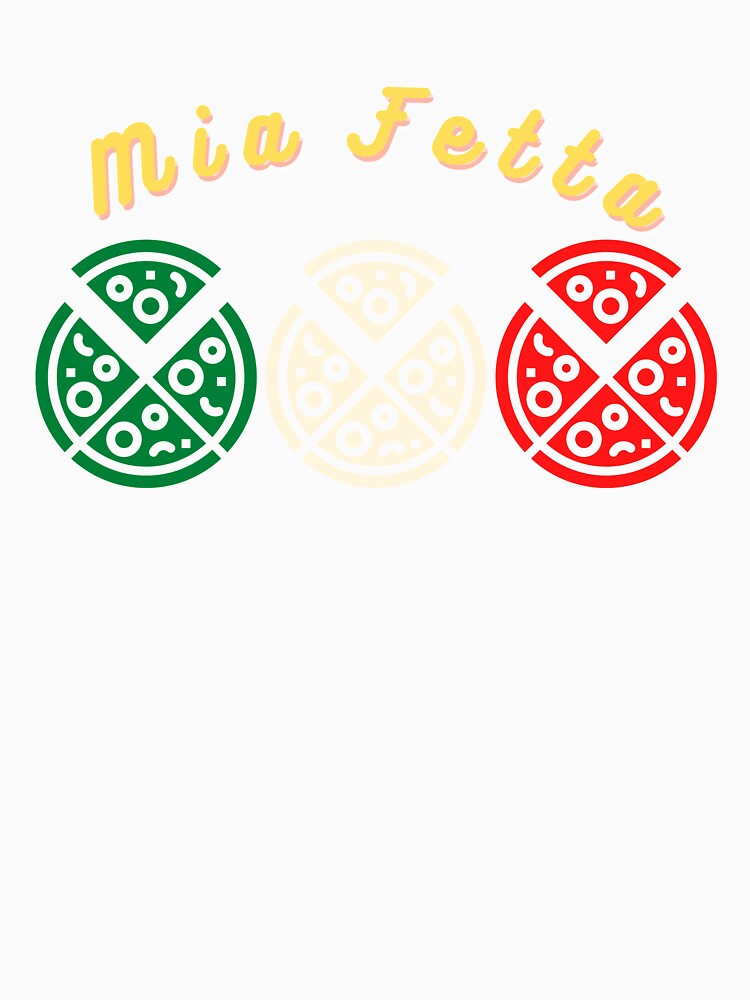 Mia Fetta (My pizza Slice) by TheYellowBerry Unisex , , , Long Sleeve Tee