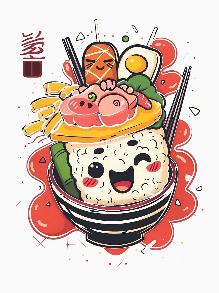Kawai Desserts by nomiraclehere Unisex , , , Long Sleeve Tee