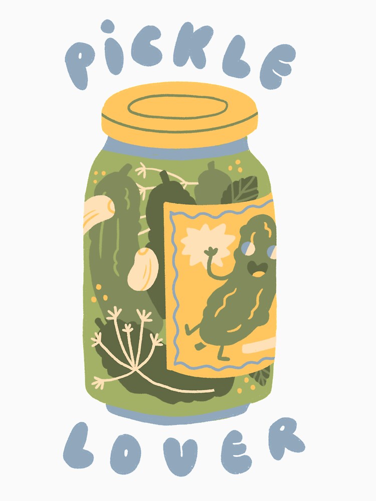 Pickle Lover by Karolina Buczek Unisex , , , Long Sleeve Tee