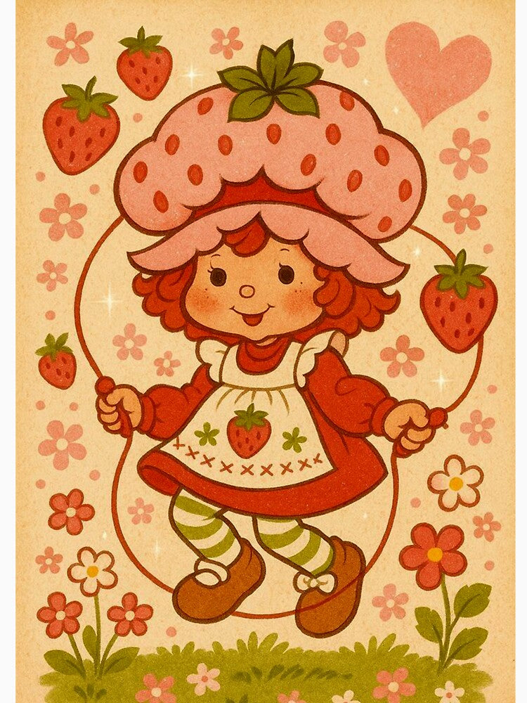 Strawberry Shortcake by nelsonmbmg Unisex , , , Long Sleeve Tee