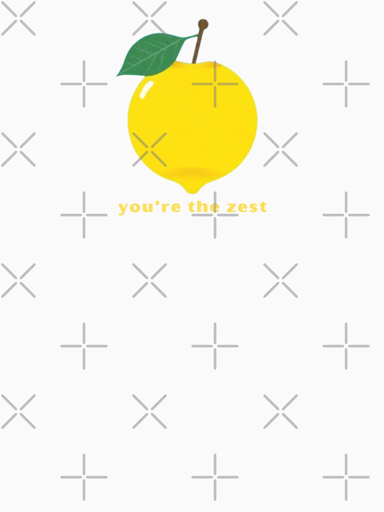 You’re The Zest - Cute Pun | TeeHee Puns Funny Design by TeeHee Puns Unisex , , , Long Sleeve Tee