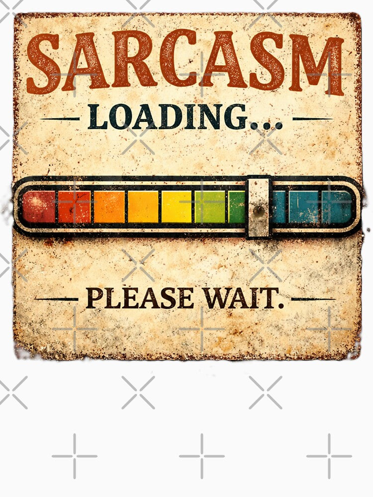 Sarcasm Loading by NovLTs Unisex , , , Long Sleeve Tee