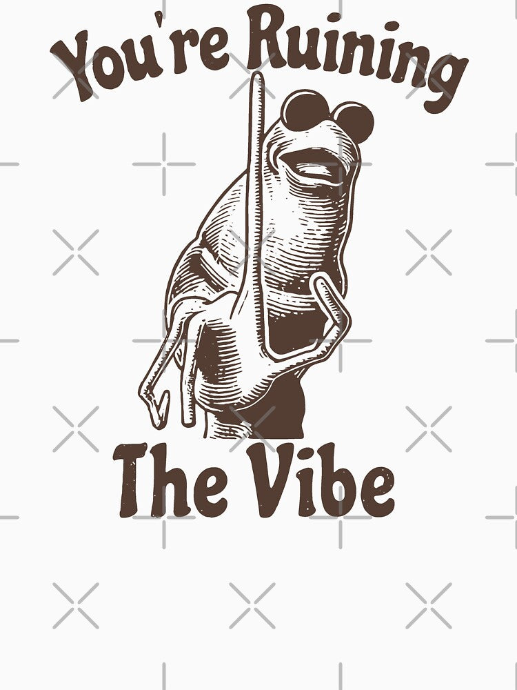 Marcus The Worm You're Ruining The Vibe by modoodles357 Unisex , , , Long Sleeve Tee