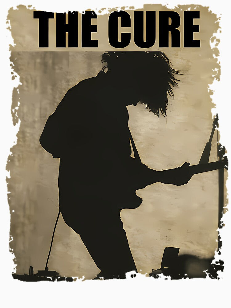 The Cure - Retro Blackwhite by ayman2077 Unisex , , , Long Sleeve Tee