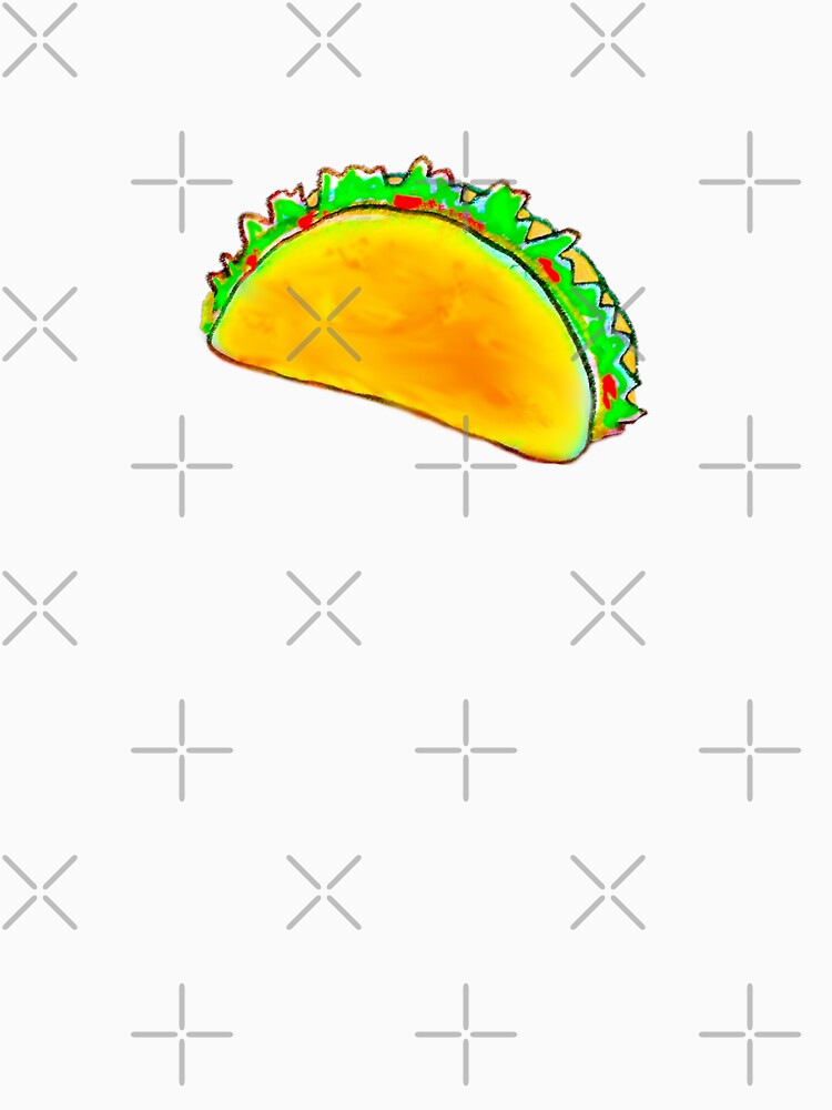 Hand Drawn Taco by sweetlemon134 Unisex , , , Long Sleeve Tee
