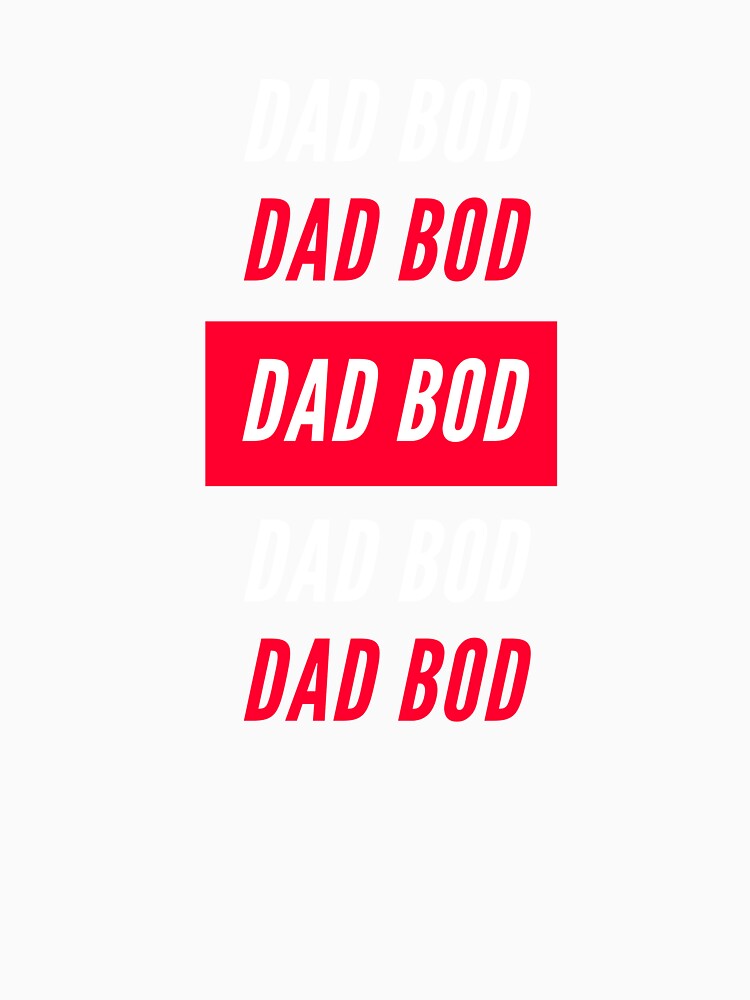 DAD BOD by BadJokesClub Unisex , , , Long Sleeve Tee