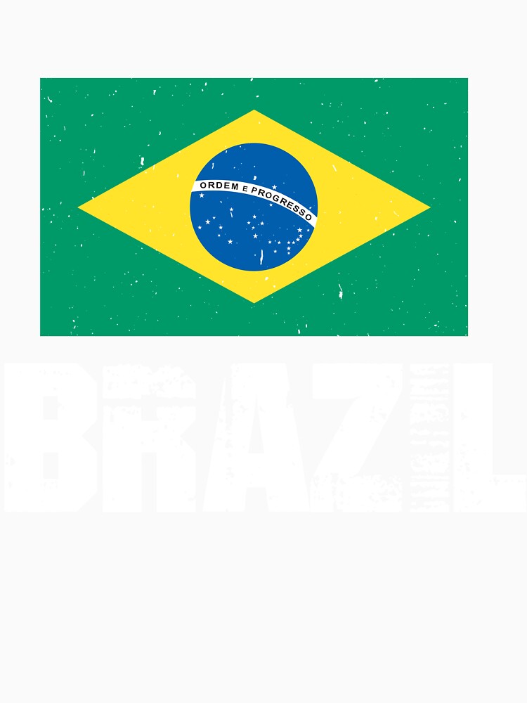 Brazil Flag for Men and Women by AllStarMerch Unisex , , , Long Sleeve Tee
