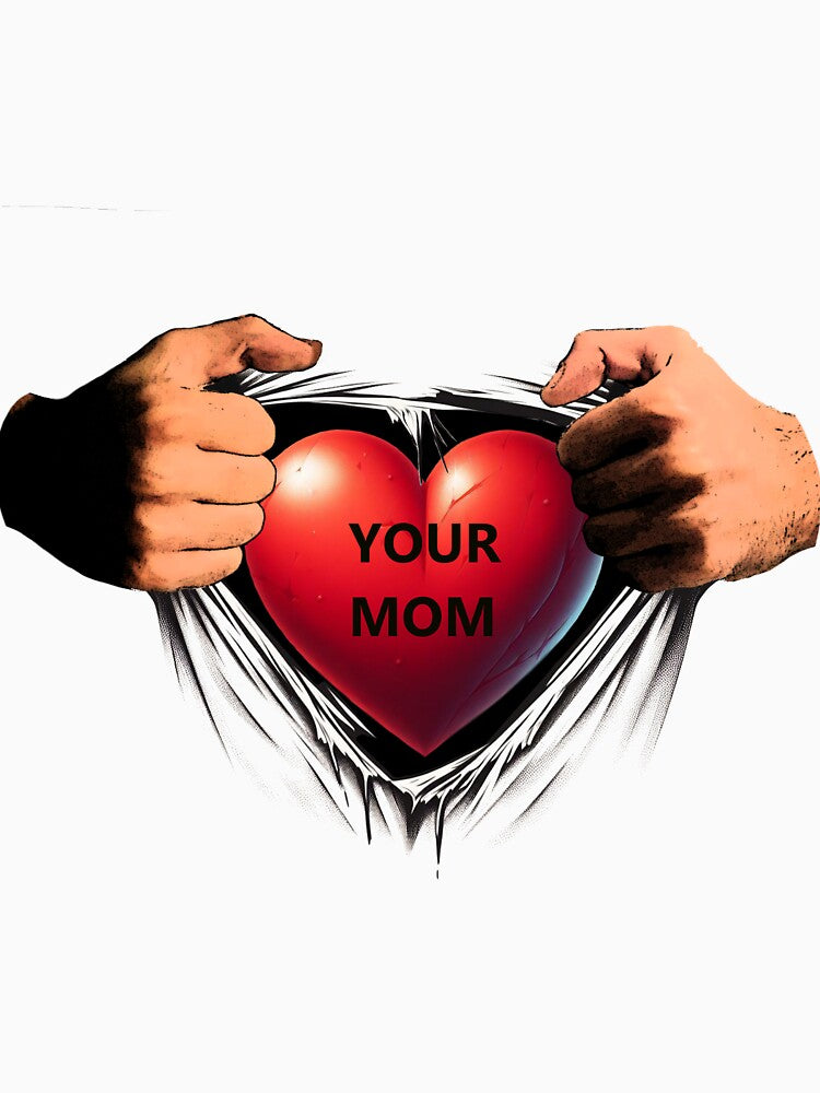 Your mom by GrimAttire Unisex , , , Long Sleeve Tee