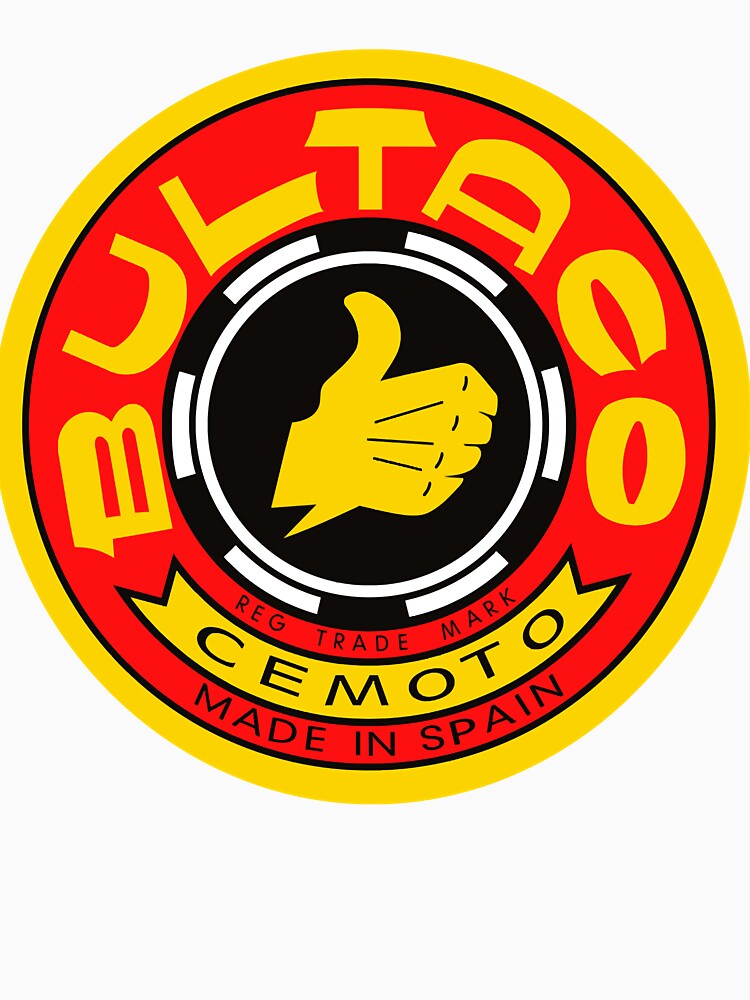 Bultaco Motorcycle Logo Premium by BlakeMendenhall Unisex , , , Long Sleeve Tee