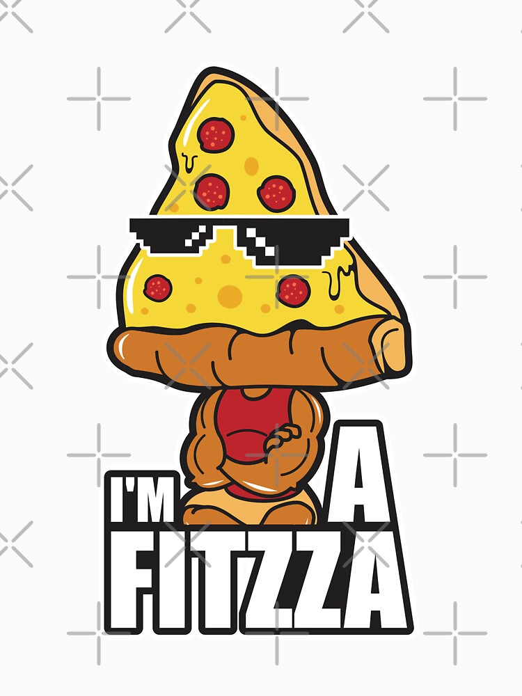 Im a Fitzza Pizza by andriandesain Unisex , , , Long Sleeve Tee