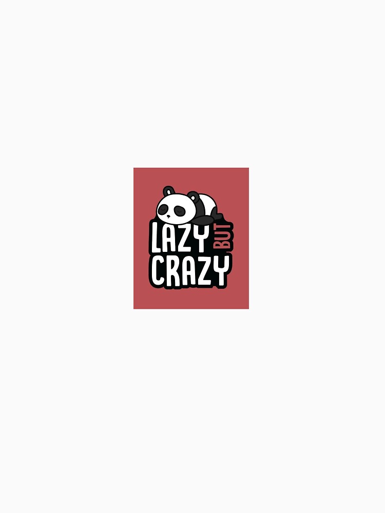 lazy but crazy panda funny meme for genz by MoodByte