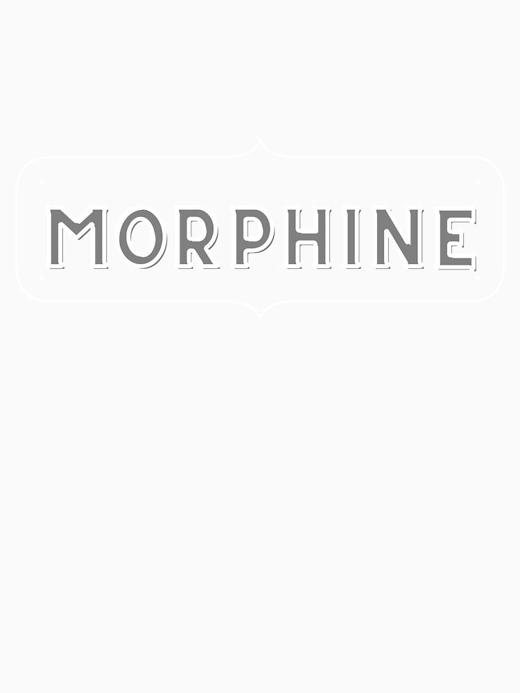 Morphine by oldschoolway Unisex , , , Long Sleeve Tee