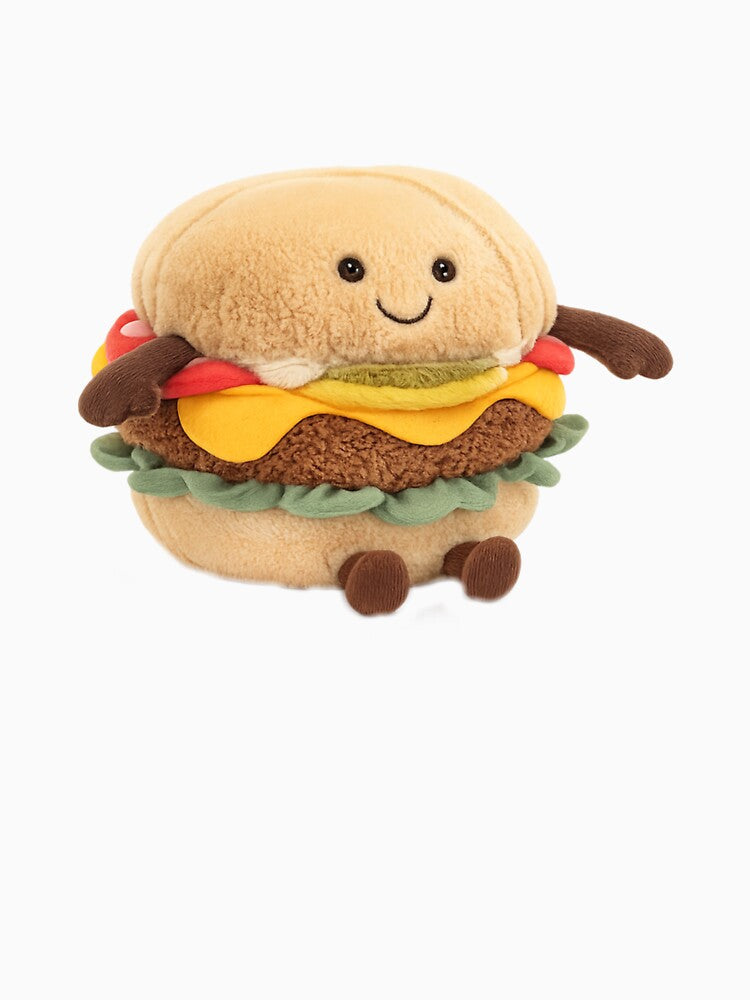 Amuseable Burger by DecalRush Unisex , , , Long Sleeve Tee