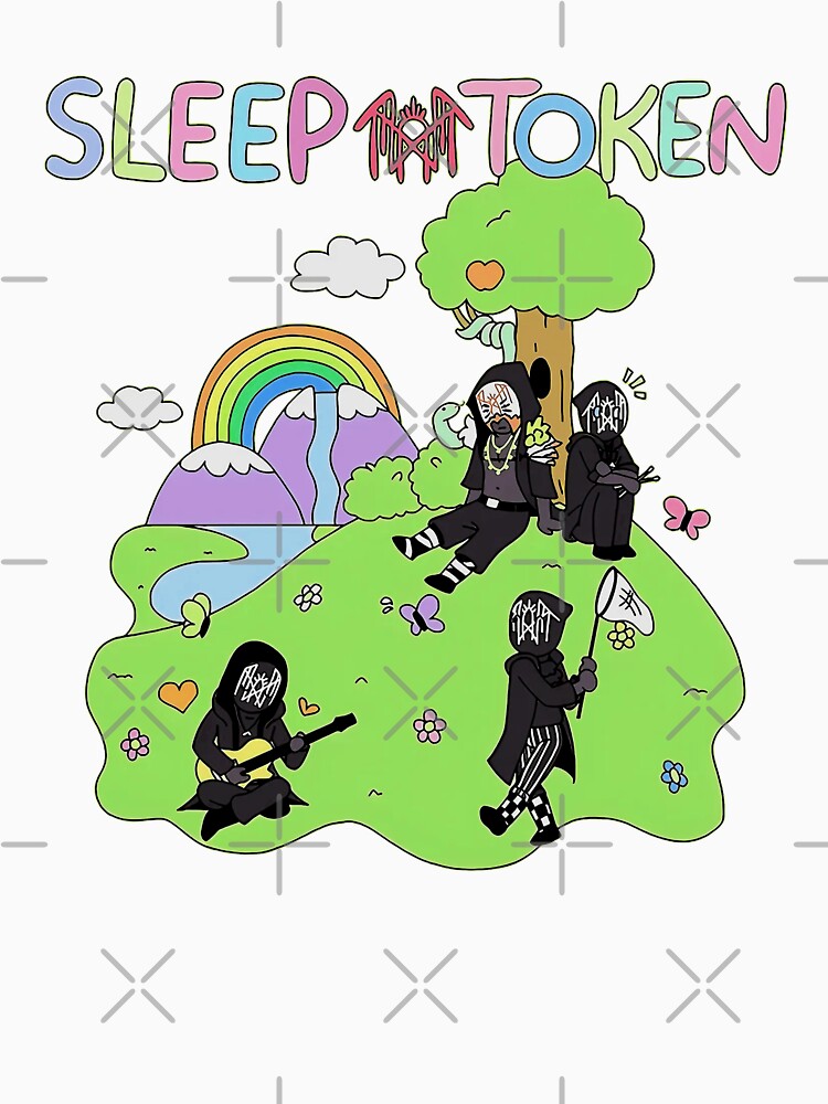 Sleep TKN Logo tshirt sticker merchandise by charluki Unisex , , , Long Sleeve Tee