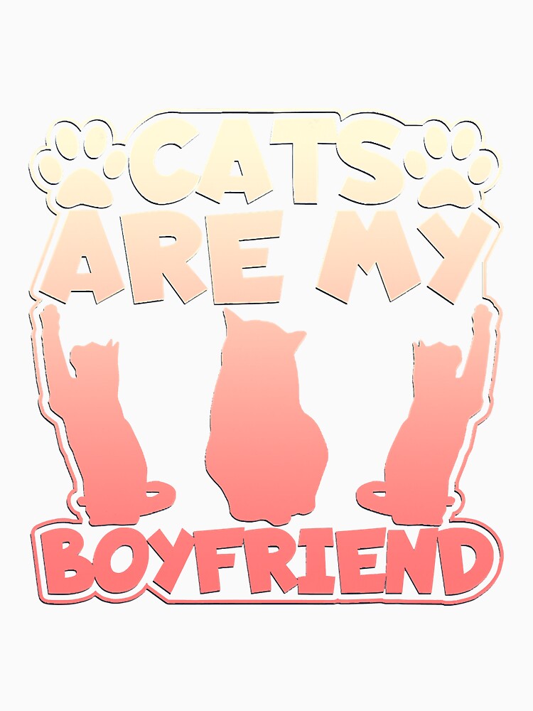Cats Are Myfriend Novelty Kitty Cat by Voddaly15 Unisex , , , Long Sleeve Tee