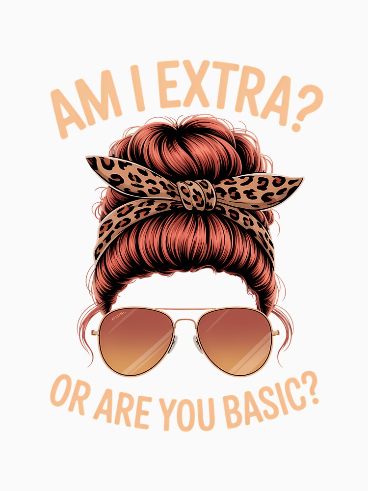 Funny Messy Bun Sarcastic by bloodhumph Unisex , , , Long Sleeve Tee