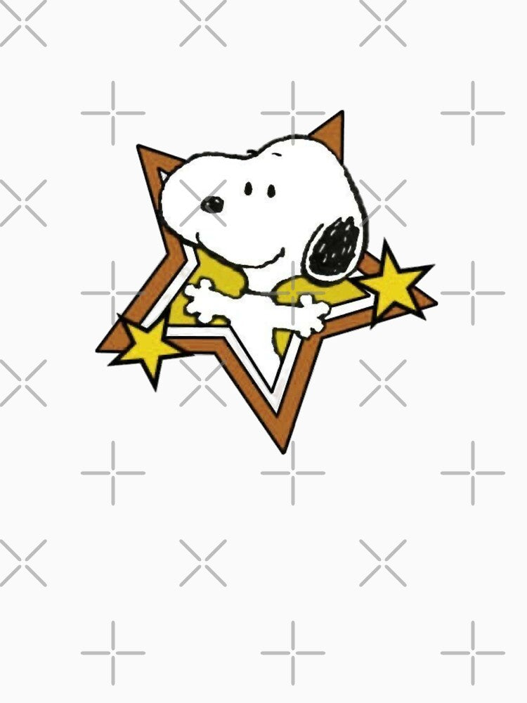 Puppy in Star Frame by TSGDesign Unisex , , , Long Sleeve Tee