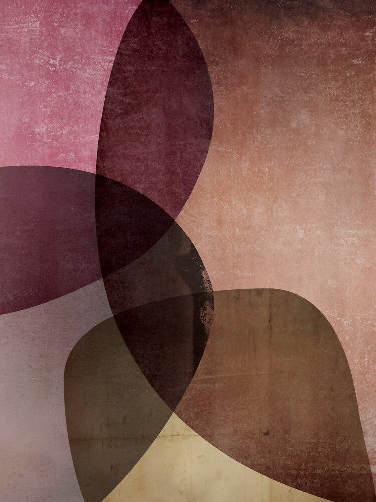 Organic Shapes Warm Tones by UrbanEpiphany