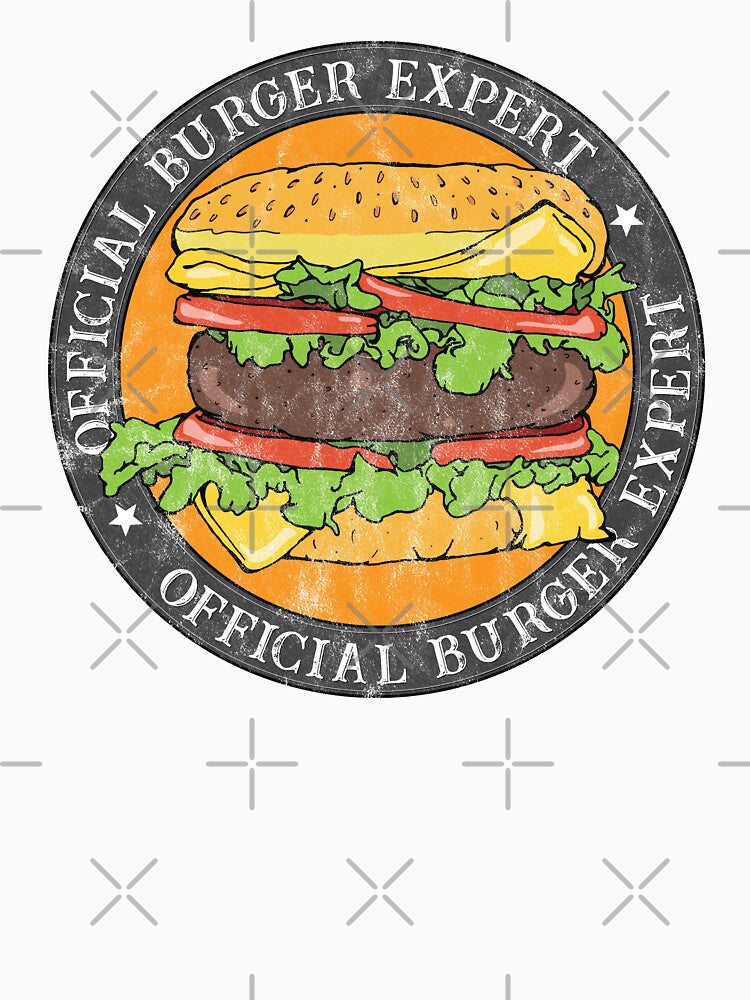 Official Burger Expert Logo by HotHibiscus Unisex , , , Long Sleeve Tee