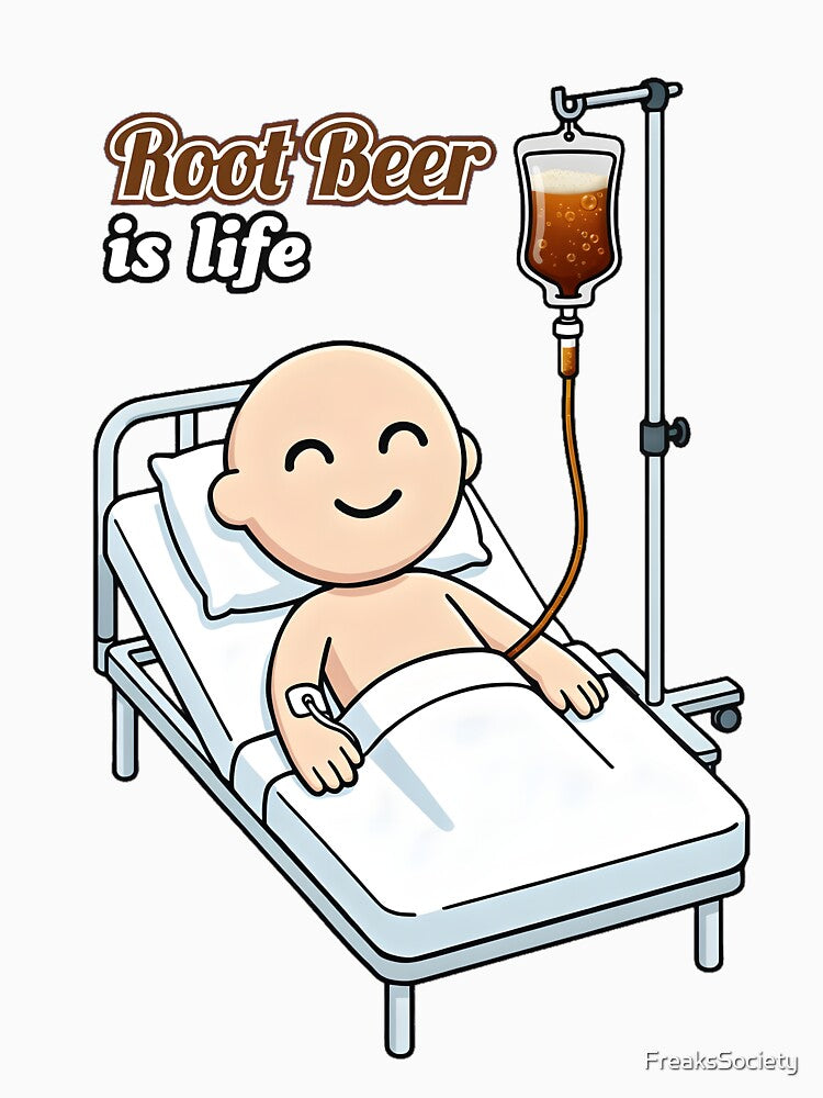 Root Beer is Life by FreaksSociety Unisex , , , Long Sleeve Tee